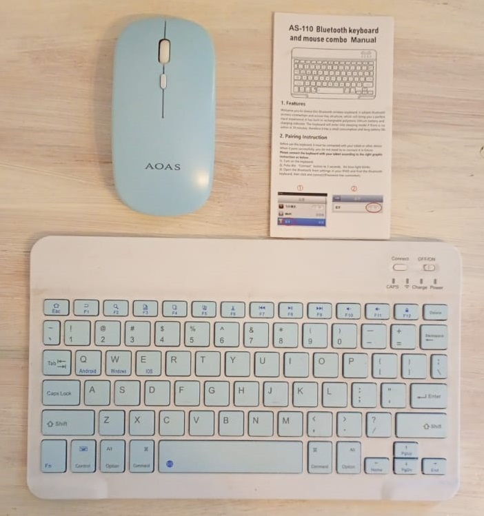 BT Mini keyboard and mouse