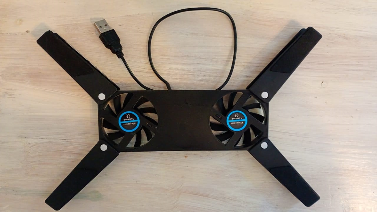 Laptop cooler fan