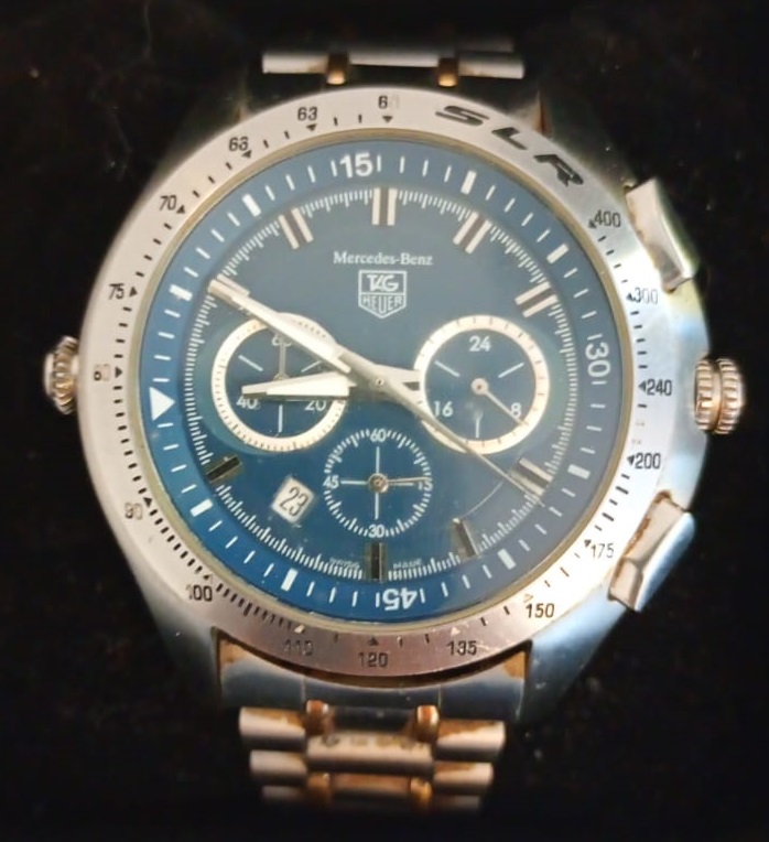 Mercedes Benz Tag Heuer watch